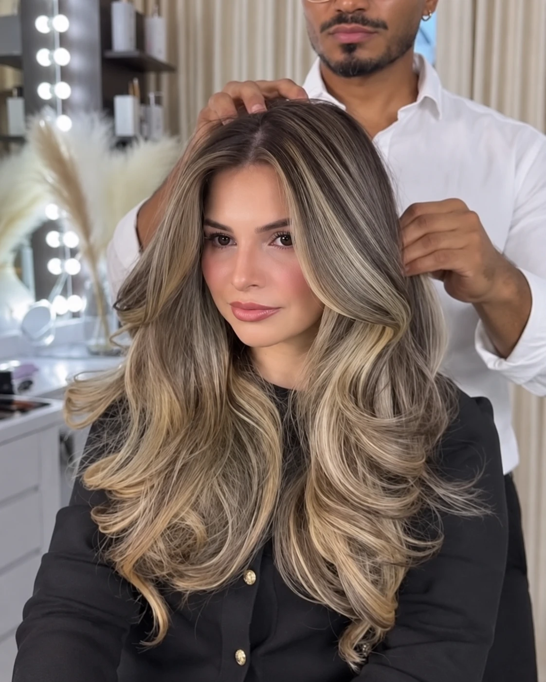 Blow dry finish at EWA Blowdry